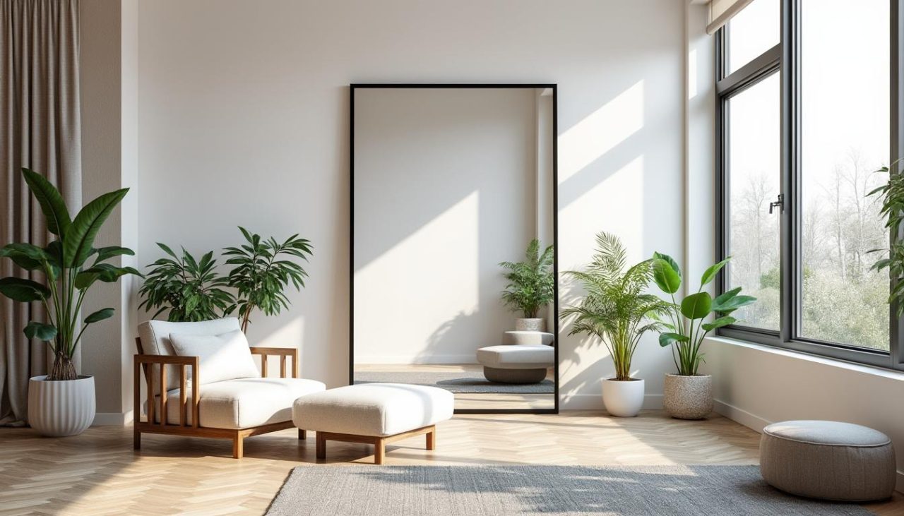 Comment choisir un miroir mural pour agrandir une pièce