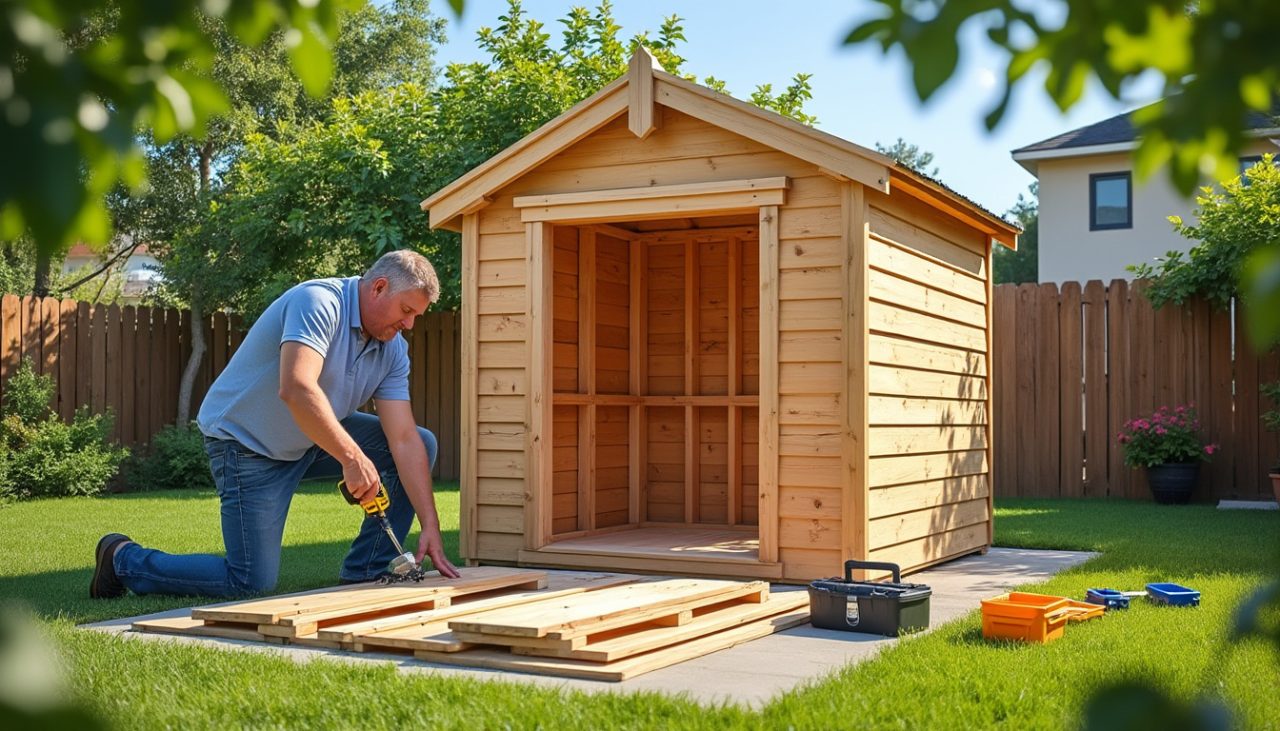 Comment installer un abri de jardin fonctionnel