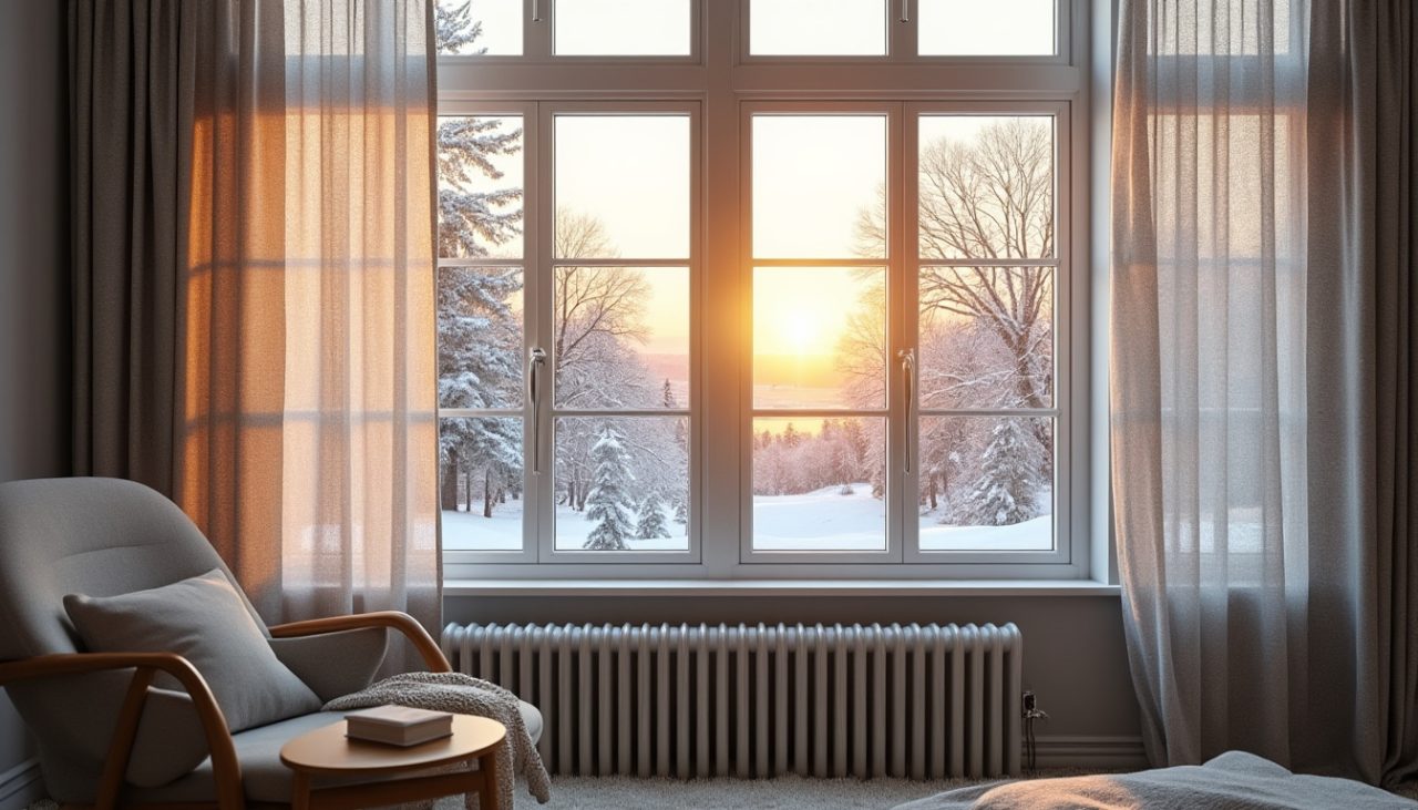 Astuces pour réduire les pertes de chaleur par les fenêtres