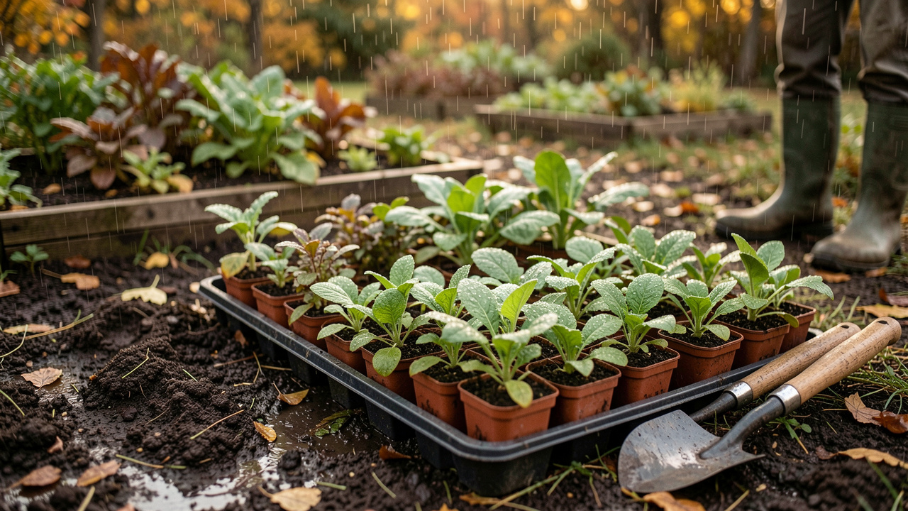 Comment profiter du retour de la pluie en septembre pour planter au jardin ?