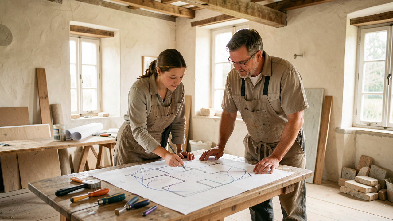 Quel professionnel choisir pour rénover : architecte ou contractant général ?